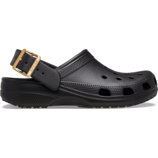 Classic Metallic Buckle Clog Women Sale