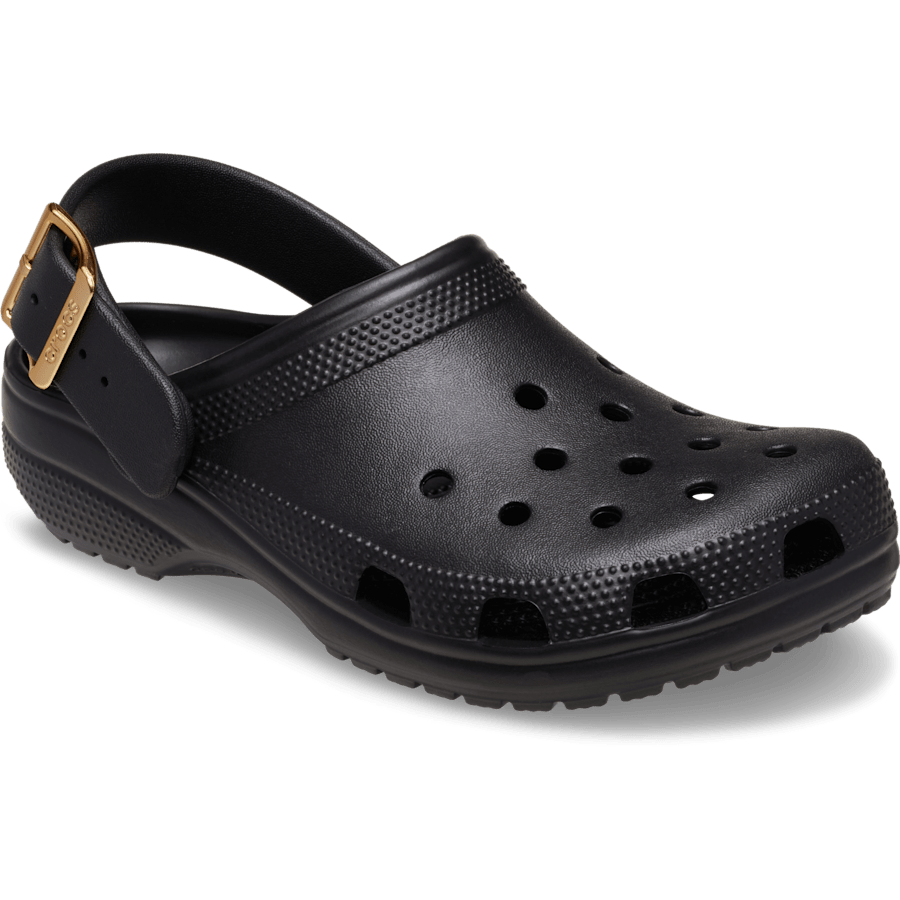 Classic Metallic Buckle Clog Women Sale